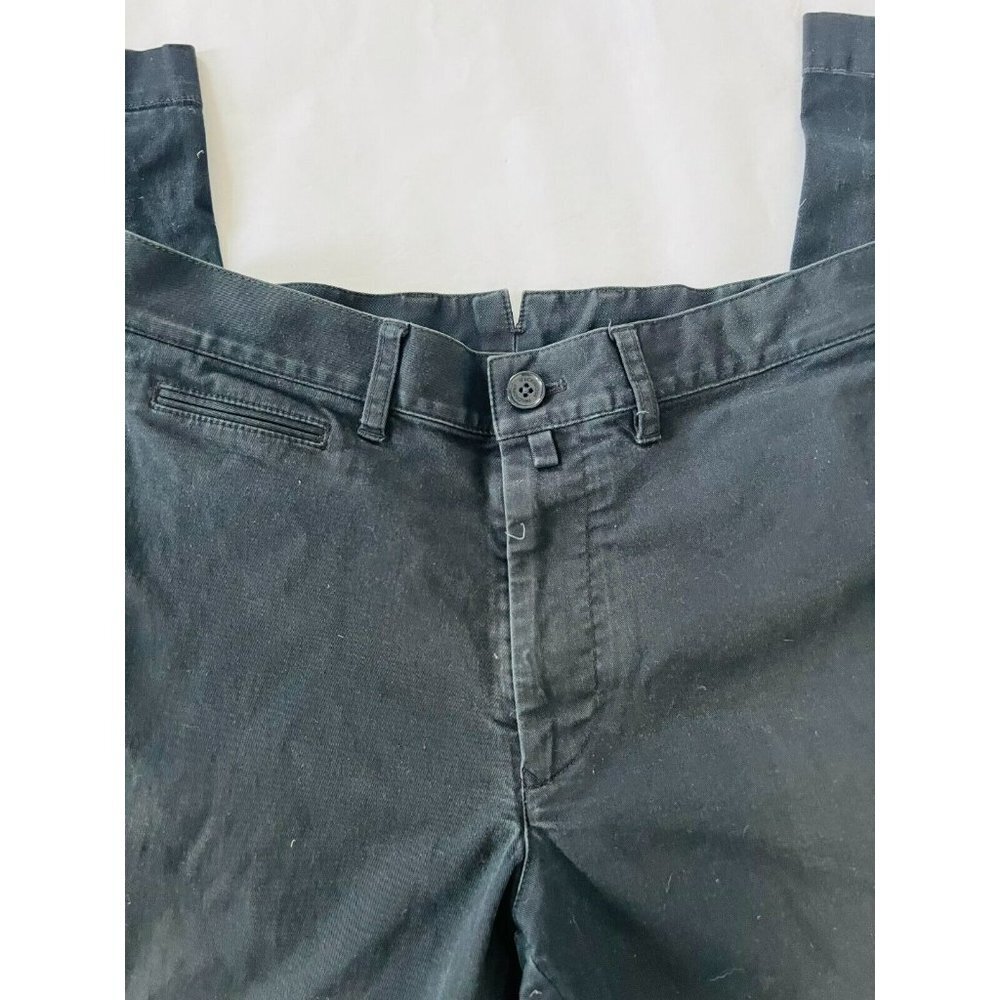 Mackintosh Philosophy Black Pants Regular Fit Straight Leg Mid Rise Size 30 - Picture 3 of 6